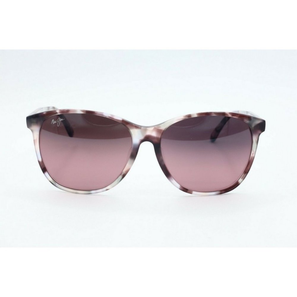 Maui Jim Isola MJ 821-28E Square Havana Sunglasses Polarized Maui Rose Lens (A) - Picture 2 of 8